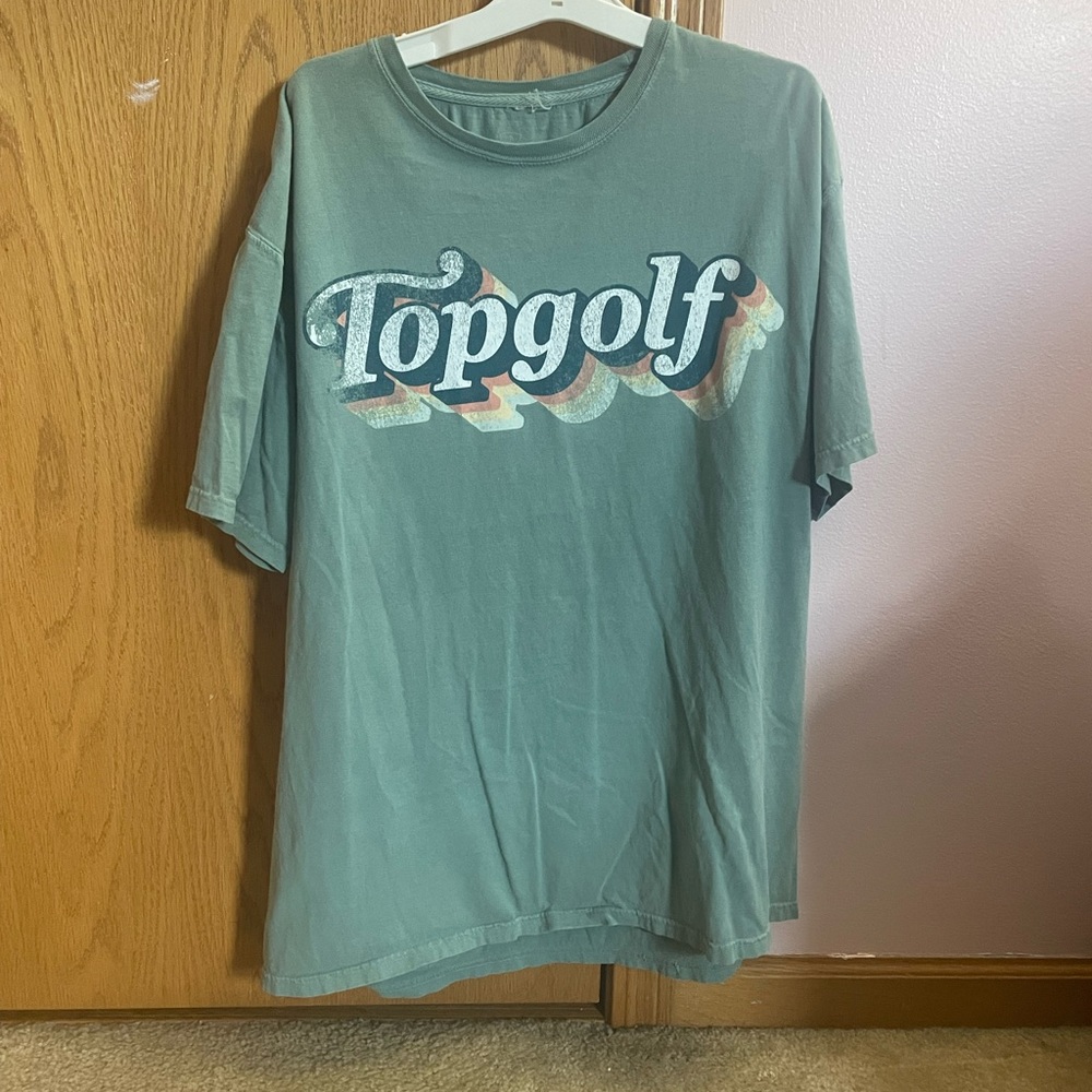 Topgolf men green t-shirt